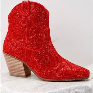 Brand new with box size 8 red boots